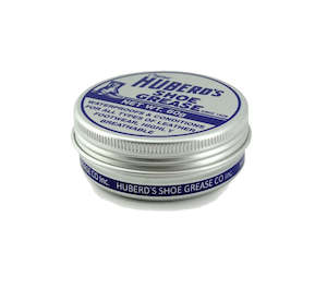 Shoe Care Accessories: Huberds Shoe Grease 60gm Tin