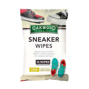 Shoe Care Accessories: Oakwood Sneaker Wipes 16pk