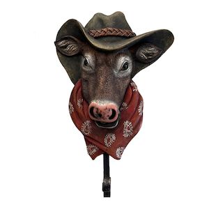 Giftwares: Thomas Cook Cow Wall Hook