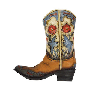 Thomas Cook Boot Dove & Flower Magnet