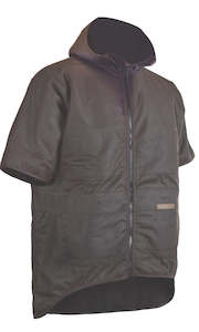 Oilskin: Styx Mill Hooded Short Sleeve Oilskin Jacket