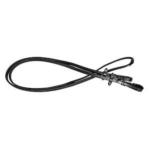 Platinum Leather/Rubber Back Reins