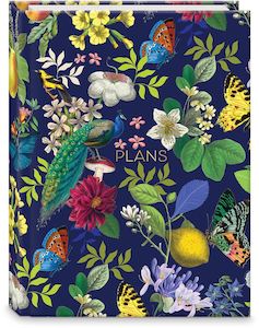 Punch Studio - Vintage Floral - Undated Planner