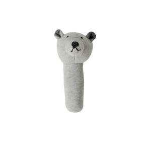 Little People: Di Lusso 100% Woodland Bear Rattle