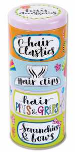 Little People: Rachel Ellen - Hair Ties Etc - Stackable Tins