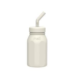 Feeding Caring: Melii Silicone Milk Bottle - Luxe Ivory