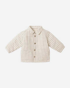 Kids Clothing: Quincy Mae - Ford Jacket - Cedar Check