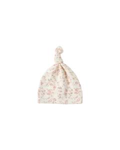 Kids Accessories: Quincy Mae - Knotted Baby Hat - French Garden