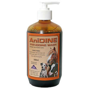 Anidine PVP Iodine Wash