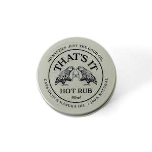 Lotions Potions: That's It Hot Rub