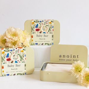 Lotions Potions: Anoint Baby Bar and Tin Set