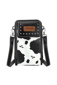 Wrangler Cow Print Phone Wallet Bag