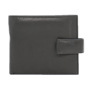 Buxton Mens Leather Wallet - Black