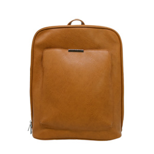 Weekender Duffle Bag: Moana Rd - Eastbourne - Tan