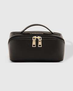 Toiletry Bag: Louenhide Ellis Cosmetic Bag - Black