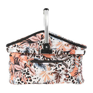 Picnic Cooler Bag: Picnic Leopard Picnic Basket