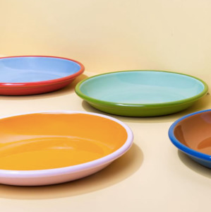 Dishy: Dishy Enamel Service Plate