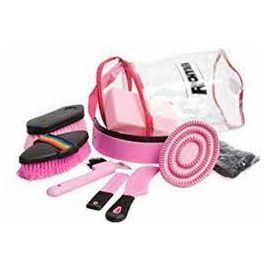 Larsens Showjumping Specials: Roma Cylinder 9 Piece Grooming Kit