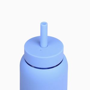 Bink Bottles: Bink Mini Straw and Cap - Cornflower
