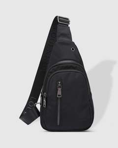 Whats On Sale: Louenhide Boyd Nylon Sling Bag - Black
