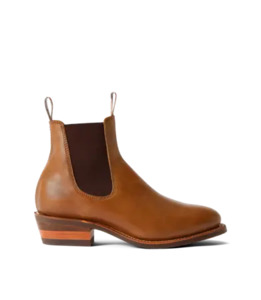 RMW Comfort Lady Yearling Rubber Sole Block Heel D Fit