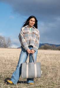 Handbags Luggage Wallets: The Wool Bag - Green