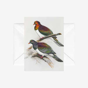 Greeting Cards: George Lodge Card - Kereru