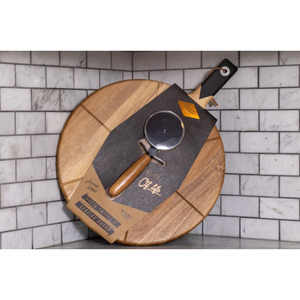 New Collection: Pizza Cutter and Serving Board