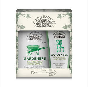 Earth Botanics Gardeners Gift Box - Hand Wash And Hand Cream Tube
