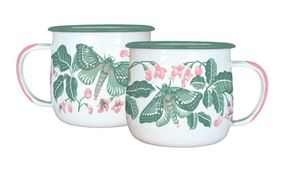 Wolfkamp & Stone - Puriri Moth - Enamel Mug