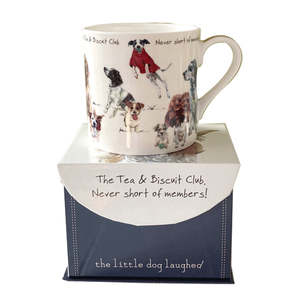 Little Dog Laughed - Biscuit Club - Boxed Mug