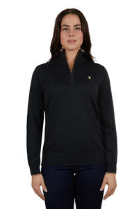 Sale: Thomas Cook Womens Lara 1/4 Zip Rugby
