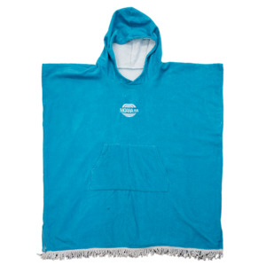 Moana Rd Cotton Towel Hoodie - Blue