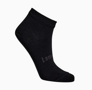 Lamington Merino Ankle Socks - Woman - Black