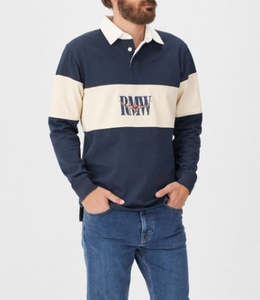 RMW Mens Heritage Rugby - Navy Sand