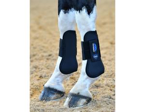 Whats New: WeatherBeeta Tough-Tec Prime Open Front Boots - Black/Black