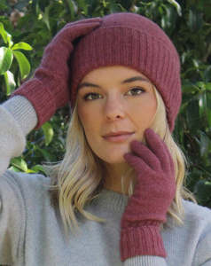 Possum Merino Accessories: Lothlorian Turn Back Beanie