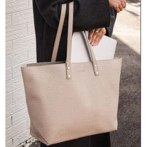 Louenhide Hudson Tote Bag - Croc Malt