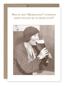 Shannon Martin - Who Is This Moderation - Greeting card