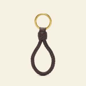 R M Williams: RMW Bush Plaited Whip Loop Key Ring