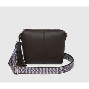 Louenhide: Louenhide Kasey Crossbody Bag - Chocolate