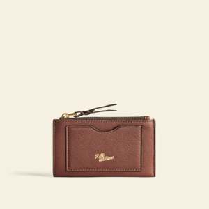 RMW Ranger Zip Plait Cardholder - Mid Brown