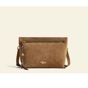 RMW Bells Suede Cross Body Bag - Cognac