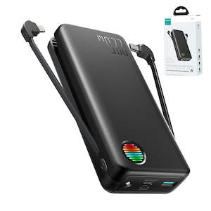 Chargers: 20000mAh Power Bank 22.5W with Lightning & Type-C Cables - JOYROOM