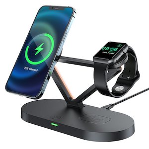 Wireless Chargers: 3-in-1 Wireless Charger Compatible with MagSafe