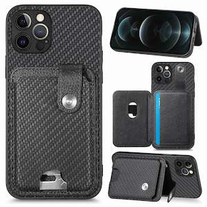 iPhone 12 Pro Phone Case with RFID Blocking Card Holder