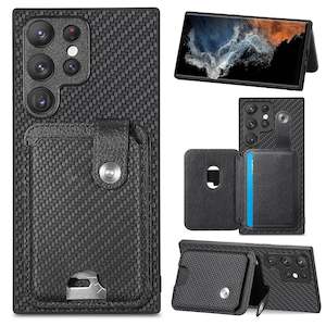 Samsung Galaxy S21 Ultra Phone Case with RFID Blocking Card Holder