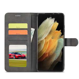 Samsung Galaxy S21 Ultra Phone Cases: Samsung Galaxy S21 Ultra Folio Stand Wallet Case