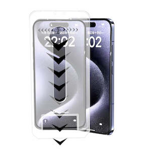 Iphone 13 Screen Protectors: iPhone Screen Protector with Easy-Install Dust-Removal Kit