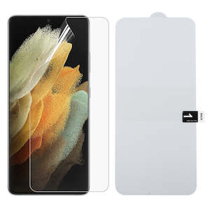 Samsung Galaxy S21 Ultra Screen Protectors: Samsung Galaxy S21 Ultra Hydrogel Screen Protector (2 Pcs)